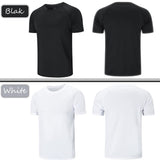 1 x RAW Customer Returns Cimic Pack of 5 Sports T-Shirts Men s Functional Shirt Sports Shirt Men s Short Sleeve T Shirt Breathable Training Shirt Men Fitness Gym Running Shirt Hiking Shirt Men Set 510-Black White Green Navy Red-M  - RRP €37.37