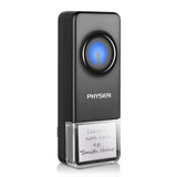 1 x RAW Customer Returns PHYSEN Wireless doorbell transmitter, without receiver, range 400 m, IP55 outdoor, doorbell button, waterproof, with LED display, additional transmitter for doorbell NOI - RRP €13.1