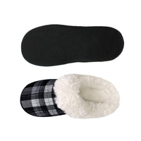 6 x Brand New Geahod Men Women Slippers Winter Warm Plush Closed Slippers Memory Foam Non-Slip Cozy Home Slippers Indoor Outdoor, Black, 36-37 - RRP €360.0