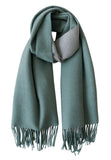 1 x RAW Customer Returns CLELLA Cashmere Scarf Women s Winter Warm Cuddly XXL Double Sided Cotton Cashmere Soft Large Blanket Scarf Reusable - RRP €39.2