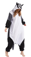 4 x Brand New Simzoo Animal Pajamas Adult Pajamas Halloween Costume Casual One-Piece Black-Footed Ferret Costume S - RRP €96.0