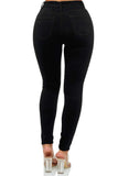 1 x RAW Customer Returns Elara Super High Waist Women s Pants Chunkyrayan EL12 Black 44 2XL  - RRP €32.95