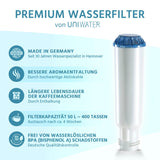 1 x RAW Customer Returns UNIWATER 5 water filter cartridges Krups coffee machine Filter cartridges screwable Siemens, Bosch, AEG, Tefal, Neff, Gaggenau - RRP €25.1