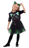 1 x RAW Customer Returns Licus Girls Cat Dress Kitten for Halloween Cosplay Carnival Mardi Gras 130-140 - RRP €26.21