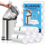 1 x RAW Customer Returns XUXRUS 10L Small Rubbish Bags, Heavy Duty Garbage Bags, Suitable for Bathroom, Kitchen, Bedroom White, 200 Pieces  - RRP €17.7