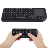 1 x RAW Customer Returns Wireless keyboard with touchpad, 2.4GHz computer gaming keyboard USB wireless keyboard with multimedia keys for PS3 PS4, Xbox 360 and Xbox ONE - RRP €29.59