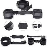 3 x Brand New BDSM sex bondage set restraints bondage set erotic adjustable collar handcuffs blindfolds SM bondage sex toy scenes cosplay wrist neck restraints sex toy for couples extreme - RRP €42.06