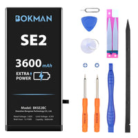 3 x RAW Customer Returns bokman Battery for SE 2020, High Capacity Increased with 3600 mAh Polymer Lithium Battery Replacement with Repair Kit - RRP €69.48