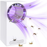 1 x RAW Customer Returns Electric Fly Trap, Insect Killer Electric Mosquito Trap Portable UV Fly Trap Mosquito Repellent Mute USB Mosquito Lamp Mosquito Repellent Insect Trap for Home Outdoor Camping Garden - RRP €16.88