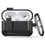 1 x RAW Customer Returns Lopnord Case for Airpods Pro 2 1 with Locking Lid, Shockproof Case Compatible with Airpods Pro 2 Case for Men Women, Robust Case for Air Pods Pro Pro 2 Charging Case - RRP €10.07