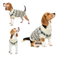 6 x Brand New Hjumarayan Small Medium Dog Sweater, Warm Dog Sweater, Winter Cute Fashion Dog Pet Sweater Knitted Warm Pullover for Dog M  - RRP €137.94