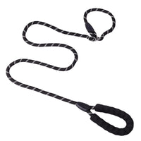 2 x Brand New AODALIY Dog Leash 180cm Reflective Dog Leash for Large Dogs With Comfortable Handle, Durable and Robust, Dealing with Irritable Behavior Black  - RRP €40.8