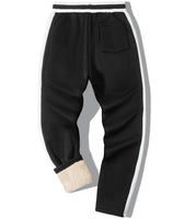 1 x Brand New zitysport Thermal Jogging Pants Lined Men s Fleece Pants Jogger Training Pants Drawstring Warm Lined Sports Pants with Pockets Men s Fleece Pants for Winter Men s Sweatpants M-Black  - RRP €40.33