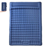 1 x RAW Customer Returns TOMSHOO Sleeping Pad 1 2 Person Camping Outdoor, Ultralight Inflatable Air Mattress with Foot Press Pump, Integrated Pillow, Storage Bag, Camping Mattress Sleeping Mat for Hiking, more - RRP €55.52