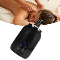 1 x RAW Customer Returns Mxzzand Automatic Massage Oil Warmer, Massage Oil Warmer Touch Control Efficient Timing Function Overheat Protection for Body Lotion Cream Essential Oil - RRP €20.4