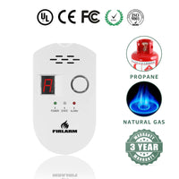 21 x RAW Customer Returns Firlarm - Gas detector for household town gas, methane propane butane natural gas liquefied petroleum gas town gas alarm, combustible gas warning detector, plug-in - RRP €545.16