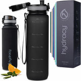 1 x RAW Customer Returns Hydracy Drinking Bottle with Fruit Insert - 1L Water Bottle - BPA-Free Drinking Bottle with Time Marking Leak-Proof Sports Bottle - Condensation-Free for Sports and Outdoor - RRP €22.97