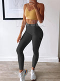 1 x RAW Customer Returns TAYOEA Women s Compression Sports Leggings Yoga Long Leggings Slim Fit Fitness Trousers Sports Trousers Opaque Scrunch Butt Yoga Trousers Seamless Push Up Leggings High Waist Exercise Fitness Jogging Black L - RRP €25.99