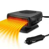 1 x RAW Customer Returns  2024 NEW 200W car heater 12v portable car fan heater 12 volt battery-operated auxiliary heater fan car heater with cigarette lighter defogger window heater for camping truck motorhome car - RRP €27.53