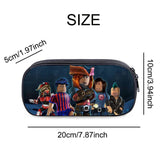 1 x Brand New SUNSK Video Game Pencil Case for Roblox Game Gamer Pencil Case Pencil Bag Large Capacity Stationery Pouch Pen Case for Boy School and Office - RRP €32.4