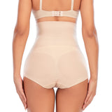 1 x RAW Customer Returns YARRCO Tummy Control Underwear Women s Bodice Briefs Shapewear High Waist Body Shaper Underwear Beige Briefs, M  - RRP €20.16