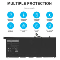 1 x RAW Customer Returns ASUNCELL 52WH JD25G Laptop Battery for DELL XPS XPS 13 XPS13 9350 13-9350 XPS 13 XPS 13 9343 13-9343 13D-9343 P54G P54G001 P54G002 Series 7.4 V 2 Cells - RRP €35.69