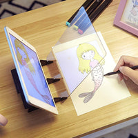 1 x RAW Customer Returns Drawing Projector for Children, Optical Drawing Board with Image Reflection and Projection, Sketch Drawing Board Painting Artifact Sketching Kit, 20 13.5CM - RRP €11.27