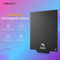 1 x RAW Customer Returns Creality Official Ender 3 Bed 2PCS Ultra-Flexible Removable Magnetic Removable Build Surface Hotbed Cover Print Platform Kit for Ender 3 Ender 3 V2 Ender 3 Pro Ender 5 Ender 3 S1 235x235mm - RRP €22.61