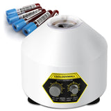 2 x RAW Customer Returns CGOLDENWALL Laboratory Centrifuge with 6 20 ml Centrifuge Tubes Transparent Lid, 4000 rpm Max. Speed, 0-60 Min. Timer, 1790 xg Max. RCC Suitable for 5 7 10 15 ml Vacutainer Tubes - RRP €263.8