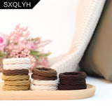 1 x Brand New SXQLYH 20 pieces hair ties for women, hair ties for girls with organizer, hair bobbles for men girls, hair ties scrunchies ponytail rubber, elastic hair bands for women girls MIX B  - RRP €9.56