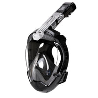 1 x RAW Customer Returns Diving mask with 180 vision, snorkel set for adults and children - RRP €24.19