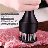 1 x Brand New Ylinwtech 1 PCS Steak Meat Hammer,Meat Tenderiser Set,Meat Tenderizer,Double-Sided Non-Stick Schnitzel Tenderizer,Meat Hammer with Non-Slip Handle - RRP €20.4