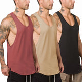 1 x RAW Customer Returns XYKJFIT 3 Pack Men s Muscle Gym Workout Stringer Tank Tops Bodybuilding Fitness T-Shirts, Black Apricot Dark Purple, XL - RRP €31.92