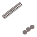 1 x RAW Customer Returns Yizhet 100 Pieces Magnets Small Neodymium Magnets Wall Magnet, Fridge Whiteboard Office Whiteboard Round Magnets for Heavy Duty 8x 1mm  - RRP €8.92