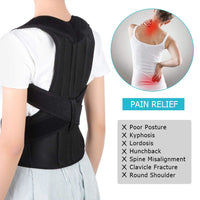 1 x RAW Customer Returns Posture Corrector Back, Posture Corrector Straightener Shoulder Posture Brace for Men and Women, Improve Posture, Prevent Slouching, Pain Relief Full Back  - RRP €32.09