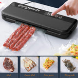 1 x RAW Customer Returns Vacuum sealer 4 in 1 vacuum sealer film sealing machine vacuum sealer vacuum sealer with, vacuum sealer for food sous vide for dry or moist foods and sous vide  - RRP €30.24