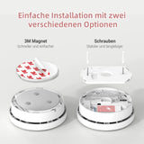 1 x RAW Customer Returns Putogesafe smoke detector, fire alarm with 10 years lifespan, smoke alarm fire detector with replaceable 1-year battery, photoelectric smoke detector, 10 pieces, 206C - RRP €89.99