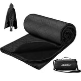 1 x RAW Customer Returns JAICOM Outdoor Blanket, Waterproof Sheep Wool Picnic Blanket, 140 x 200 cm Warm Camping Blanket - Ideal for Outdoor, Beach, Picnic, Gymnasium, Travel, Home and Sofa - RRP €29.95