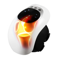 1 x RAW Customer Returns Knee Massager Joint Pain Relief 3 Heat Levels, Red Light Knee Massager, Wireless Knee Massager with Heat and Vibration Massage for Joint Pain Relief with LCD Screen - RRP €52.99