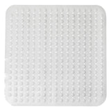 1 x RAW Customer Returns Skin-Friendly Square Shower Mat 80 x 80cm Extra Non-slip Mildew Resistant Machine Washable BPA Free Latex Free - RRP €22.8