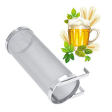 1 x RAW Customer Returns Homebrew Beer Filter, Hop Strainer Made of Stainless Steel Brewing Beer Brewing Hops, 300 Micron Size 1 10cm  - RRP €29.79