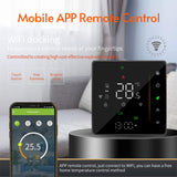 1 x RAW Customer Returns WiFi Thermostat for Gas Boiler, Programmable Backlit Touch Button Smart Thermostat Works with Alexa and Phone APP - RRP €49.18