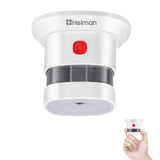 3 x RAW Customer Returns HEIMAN Mini Fire Alarm Smoke Detector T V and DIN EN 14604 tested smoke alarm with 10 years battery life, fire alarm with photoelectric sensor - RRP €59.97