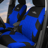 1 x RAW Customer Returns AUTOYOUTH Car Seat Covers Universal Fit Complete Set Car Seat Protector Tire Rails Car Seat Accessories, Blue - RRP €45.99