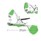 1 x RAW Customer Returns Binding pliers for plants, plant tying machine tape pliers tapetool hand tying machine for vineyard tomatoes cucumbers fruit vegetables, agriculture garden binding machine, plant tying tool - green - RRP €29.5