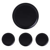 1 x RAW Customer Returns Swuut Ceramic Appetizer Plates, Matt Mini Plates, 15 cm Bread Plates, Pack of 4 Black  - RRP €23.35