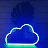 1 x RAW Customer Returns Cute Blue Cloud Neon Light for Kids Gift, LED Cloud Sign Decor Light, Marquee Sign Wall Decoration for Christmas, Birthday, Living Room, Wedding Party - RRP €13.98