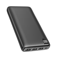 1 x RAW Customer Returns Power Bank 26800mAh External Battery Riapow Powerbank 3A Fast Charging USB C Input Output Portable Mobile Phone Charger with 4 Outputs for Smartphones, Tablets - RRP €20.06