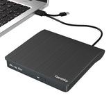 1 x RAW Customer Returns Yaeonku External Blu Ray CD DVD Drive, USB 3.0 Type-C 3D Bluray CD DVD BD Read Write Burner Slim Optical Bluray, External Blu Ray Player for Windows XP 7 8 10 11 MacOS for PC, Laptop, Desktop, Mac - RRP €52.43