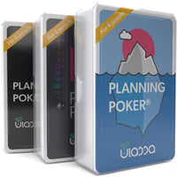 1 x RAW Customer Returns Agile Planning Poker Cards for 12 people 3 sets - Scrum Poker card set for efficient effort estimation of complex project requirements in the team - IDE Planets Ulassa version - RRP €37.77